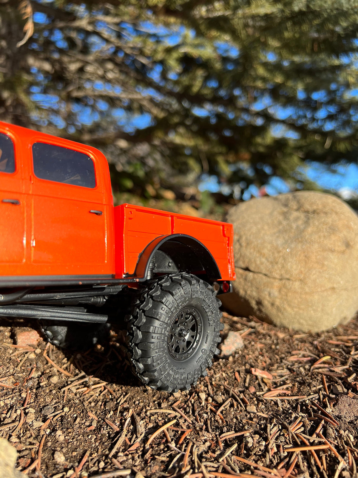 SCX24 Power Wagon Rear Inner Fenders