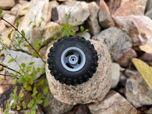 1.0 inch Deep Dish Raindrop Wheels SCX24