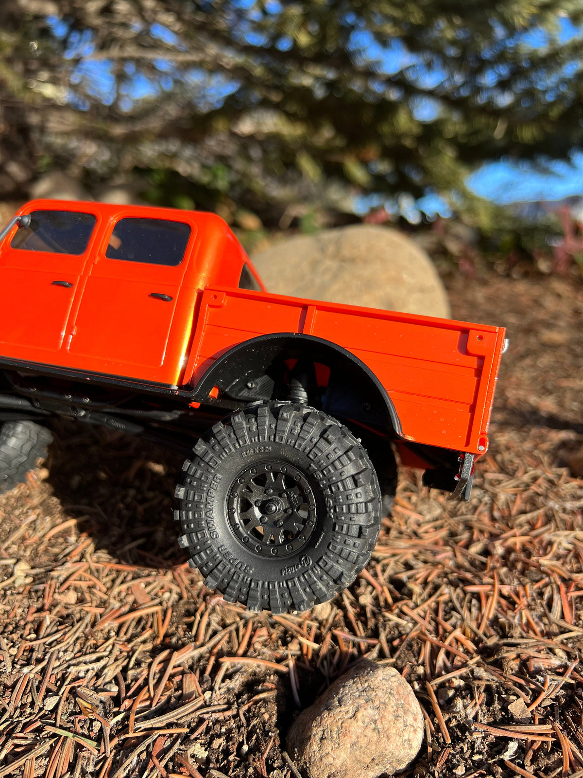 SCX24 Power Wagon Rear Inner Fenders
