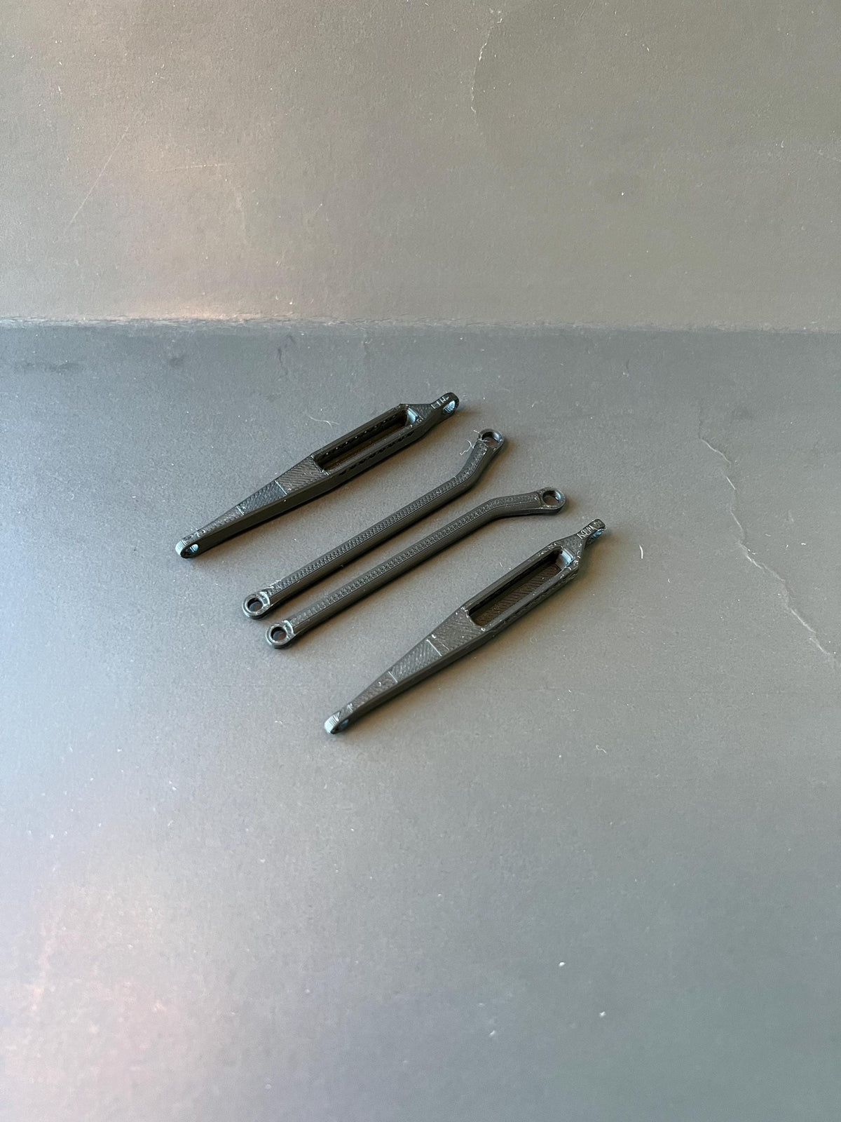 Trailing arms for TRX4M axle (Microrunner and MB24 Kit specific)