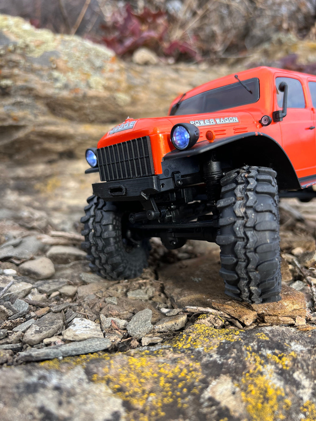 SCX24 Power Wagon High Clearance Front Bumper