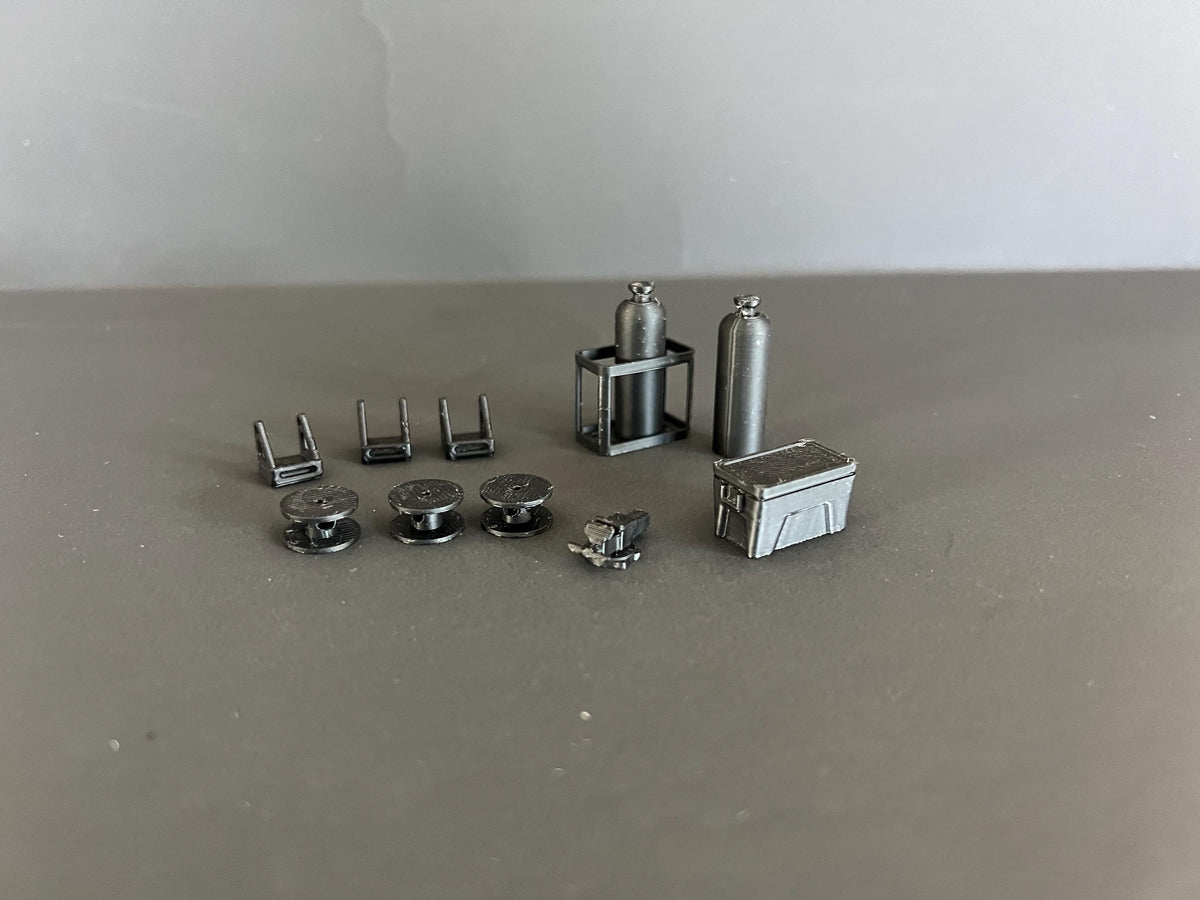 SCX24 Power Wagon Flat Bed and Welding Kit *read description*
