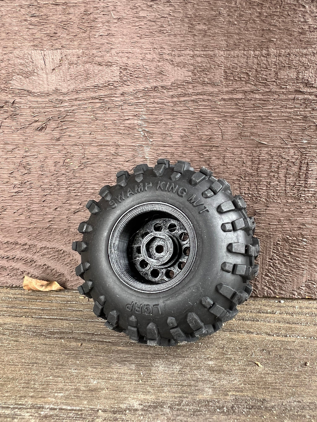 V2 Deep Dish 1.0in Island Style Wheel 3D Printed SCX24 TRX4M FCX24