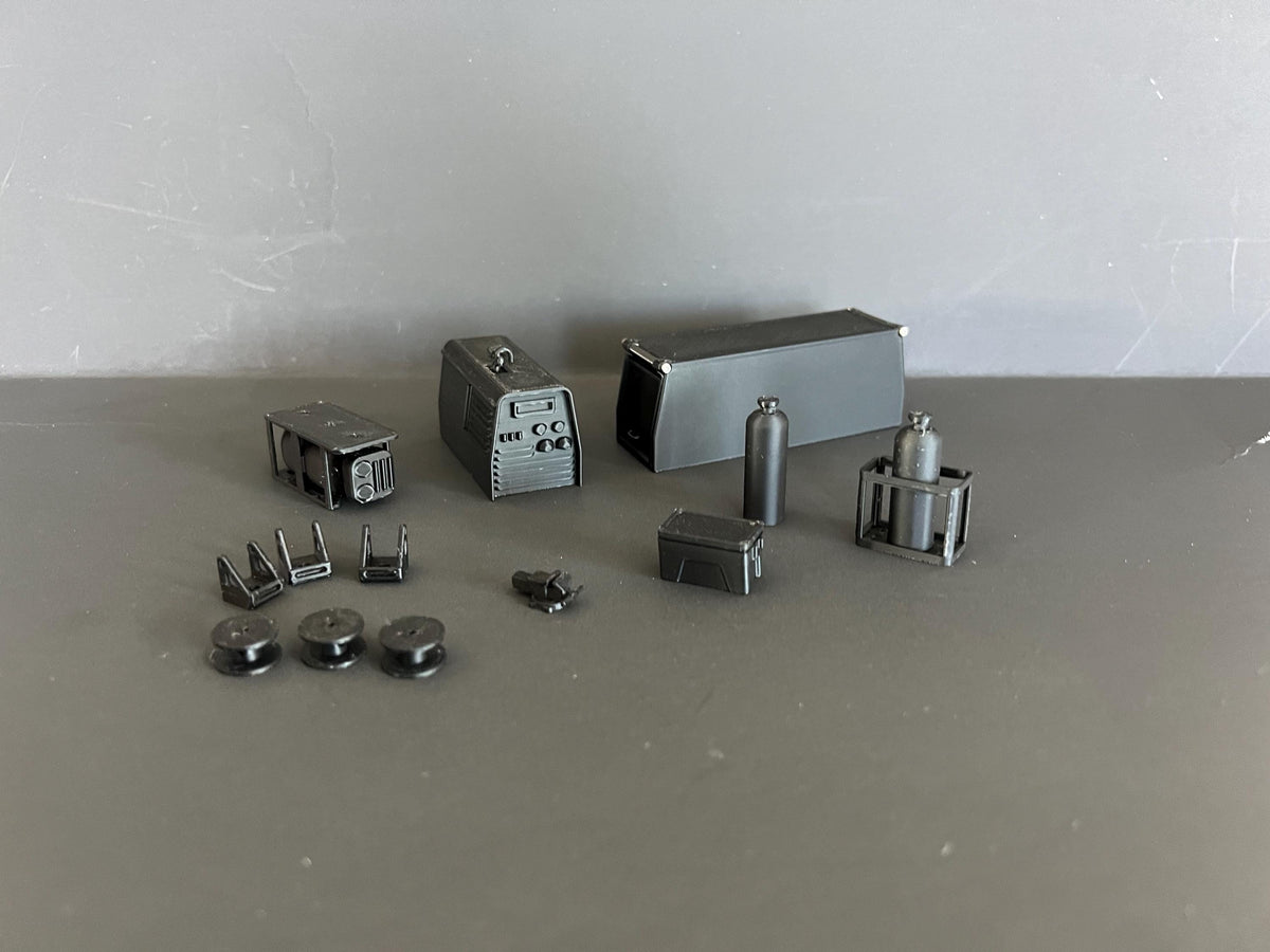 SCX24 Power Wagon Flat Bed and Welding Kit *read description*