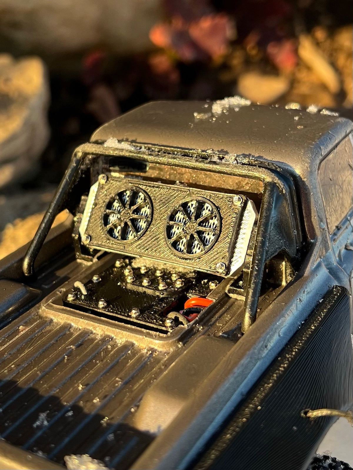 SCX24 Radiator Scale Accessory FCX24 TRX4M 3D printed