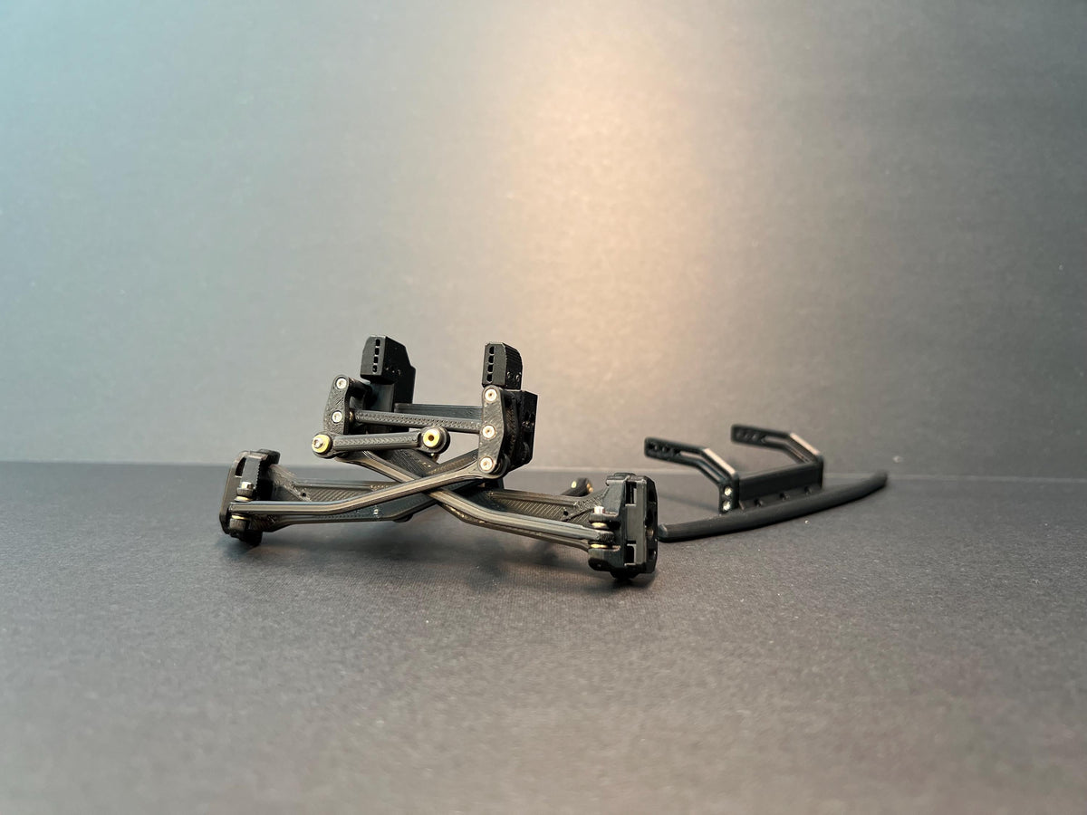 Twin I-Beams for SCX24 Prerunner Chassis