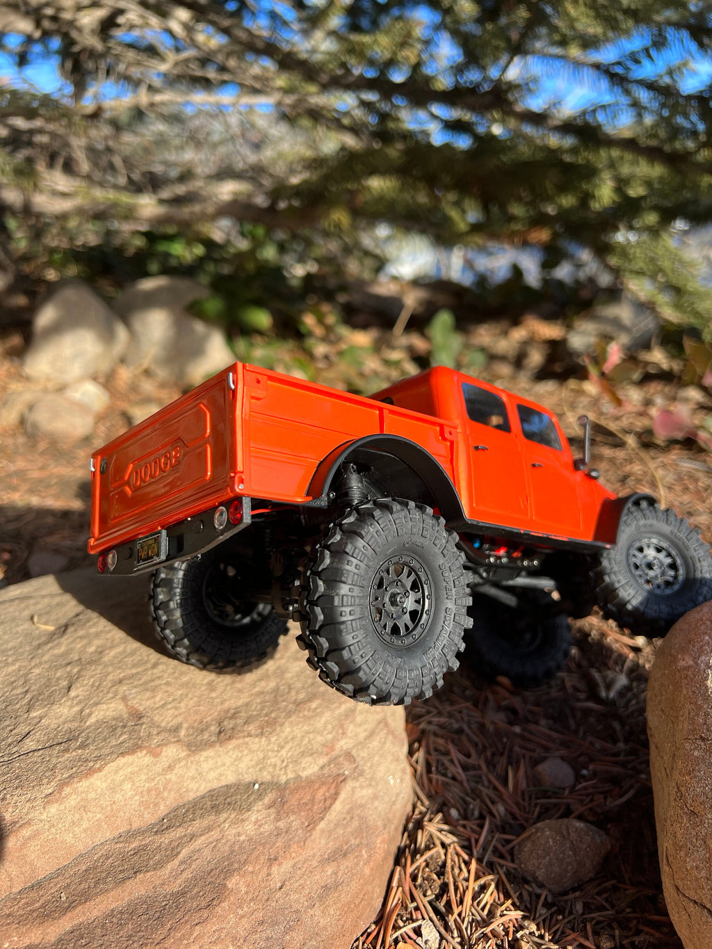 SCX24 Power Wagon Rear Inner Fenders