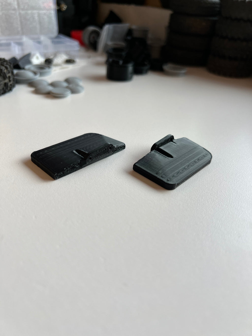SCX24 slider mag mounts for 6 degree chassis