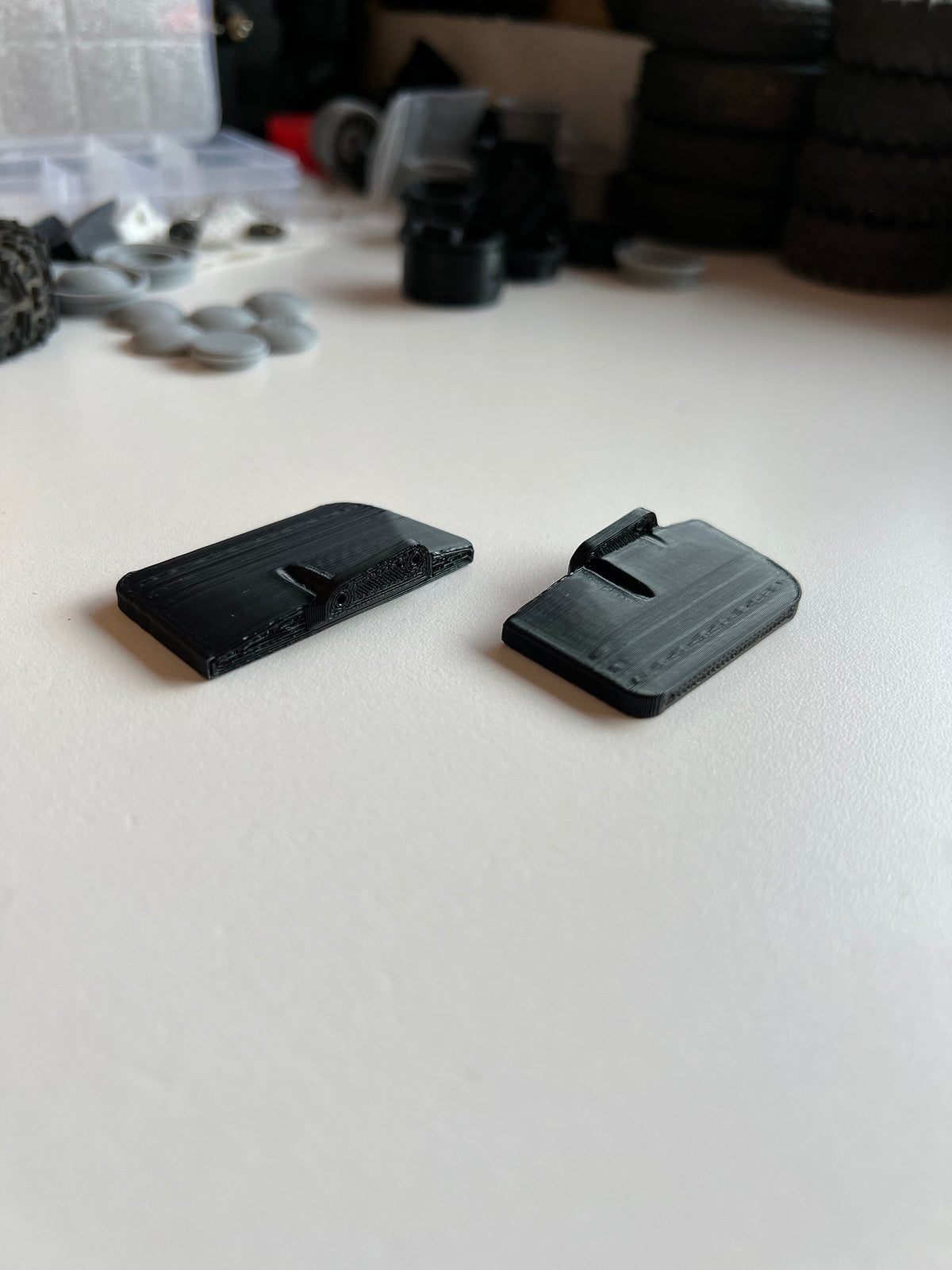 SCX24 slider mag mounts for 6 degree chassis