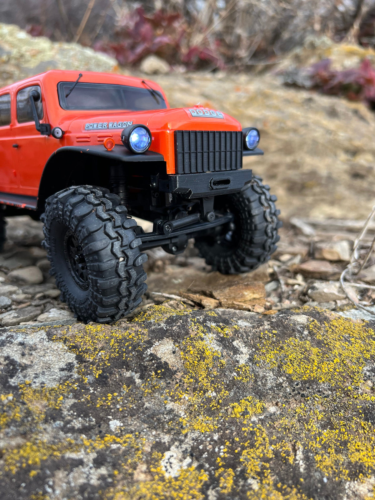 SCX24 Power Wagon High Clearance Front Bumper