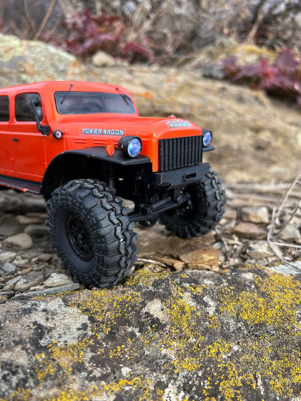 SCX24 Power Wagon High Clearance Front Bumper