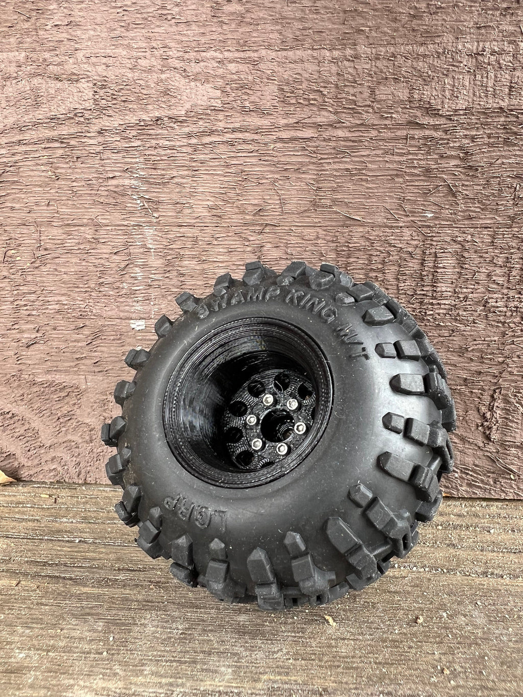 V2 Deep Dish 1.0in Island Style Wheel 3D Printed SCX24 TRX4M FCX24